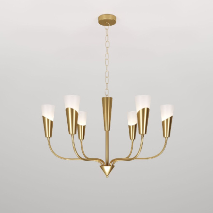 Подвесная люстра Eurosvet 60167/6 латунь a068279