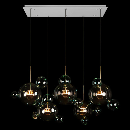 Подвесная люстра Loft IT Bolle 2027-S5 Blue