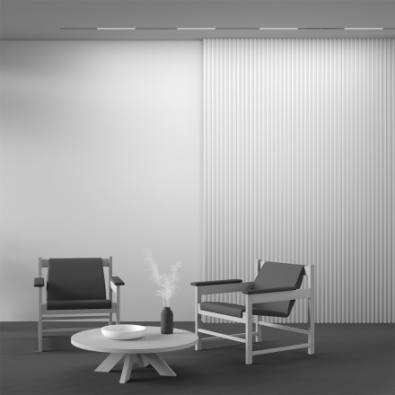 Трековый магнитный светильник Maytoni Parete TR106-4-18W-DS-B