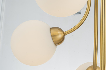 Подвесная люстра Belfast Bryson L-8130-5A BR GL