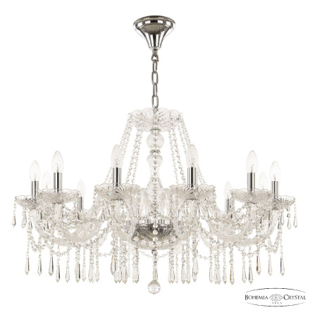 Подвесная люстра Bohemia Ivele Crystal 104/12/300 Ni