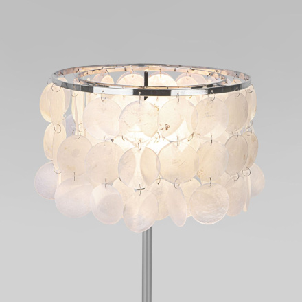 Настольная лампа Eurosvet Sandra 208101 хром/перламутр a071050