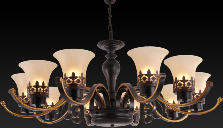 Подвесная люстра Toplight Florence TL7490D-08BL