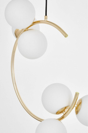 Подвесная люстра Lumina Deco Bonio LDP 7031-6 F.GD