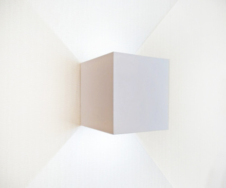 Уличный настенный светодиодный светильник Kink Light Куб 08585,01(3000K)