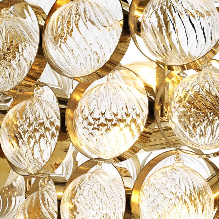 Подвесная люстра Delight Collection Opera KM0930P-8 brass