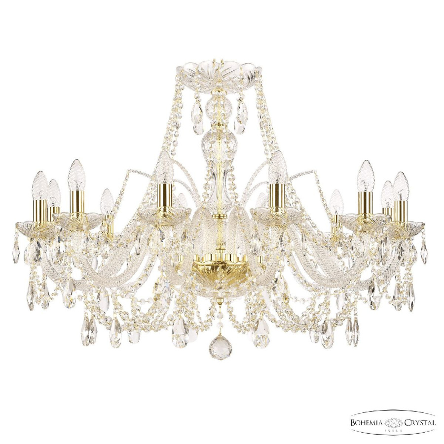 Подвесная люстра Bohemia Ivele Crystal 105/12/300 G