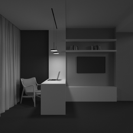 Трековый магнитный светильник Maytoni Plato TR123-4-15W-DS-B