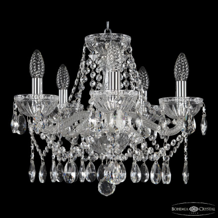 Подвесная люстра Bohemia Ivele Crystal 5413/5/141 Ni Clear/M-1G