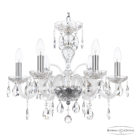 Подвесная люстра Bohemia Ivele Crystal 118/6/165 Ni