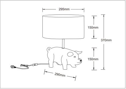 Настольная лампа Arte Lamp Procyon A4039LT-1GO