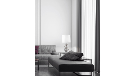 Настольная лампа Lumina Deco Briston LDT 303 CHR+WT