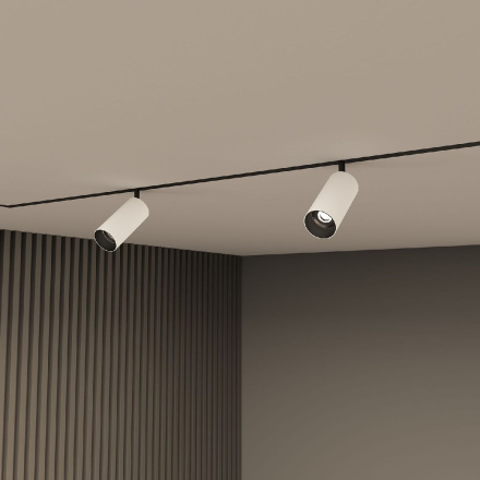 Трековый однофазный светильник Denkirs Smart Spot DK8041-BW+BK