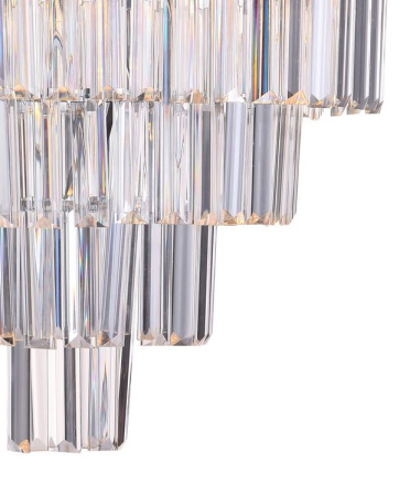 Подвесная люстра Natali Kovaltseva ROSSANA 81425/8C CHROME