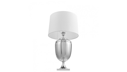 Настольная лампа Lumina Deco Olimpia LDT 304 CHR+WT