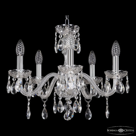 Подвесная люстра Bohemia Ivele Crystal 117/5/165 Ni