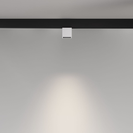 Трековый магнитный светильник Maytoni Alfa S TR133-4-7W-DS-W