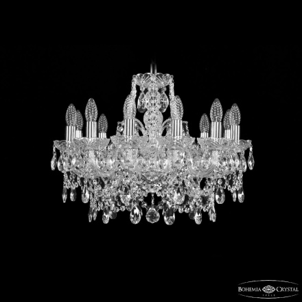 Подвесная люстра Bohemia Ivele Crystal 1411/12/195 Ni