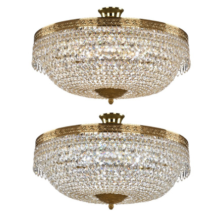 Потолочная люстра Bohemia Ivele Crystal 19011/55IV/LED-DIM G