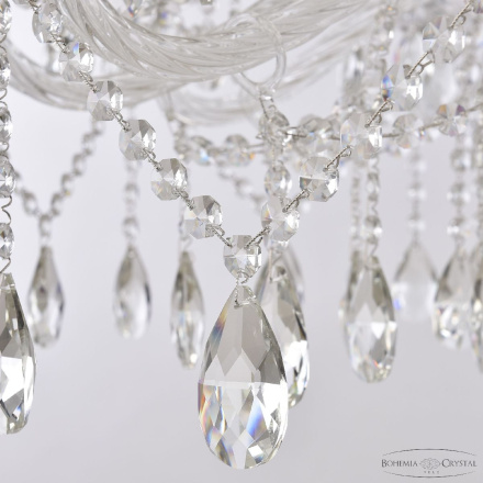 Подвесная люстра Bohemia Ivele Crystal 1413/10/300 Ni