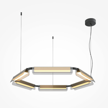 Подвесная люстра Maytoni Flat MOD296PL-L60BS3K