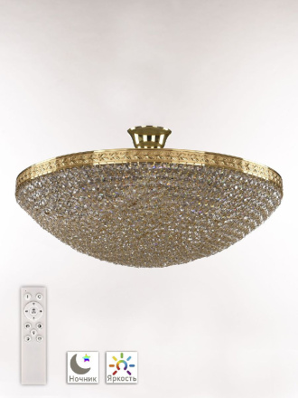 Потолочная люстра Bohemia Ivele Crystal 19321/55IV/LED-DIM G