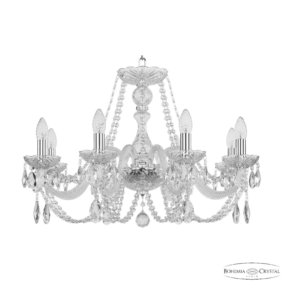 Подвесная люстра Bohemia Ivele Crystal 101/8/240 Ni